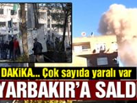 Diyarbakır'da bomba yüklü araçla saldırı: 2'si polis 9 şehit
