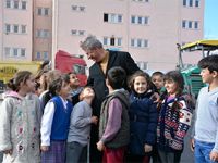 Çerkeş'de öğrencilerin yüzü Başkan Paşa ile güldü