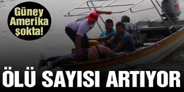 Güney Amerika’da büyük şok! Turist teknesi battı: Çok sayıda ölü var