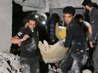 İdlib'de hastane önünde patlama: 12 ölü