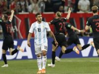Tangoyu Hırvatlar yaptı! Messi'li Arjantin'i dağıttılar