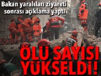 Sağlık Bakanı Kartal'da çöken binada son durumu açıkladı
