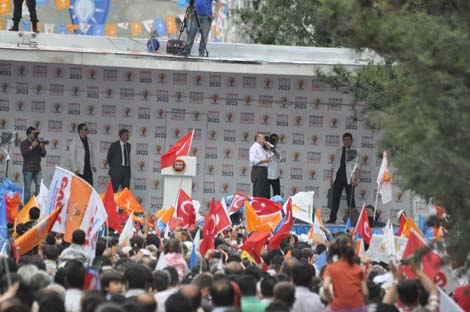 Başbakan Erdoğan Çankırıdan geçti... 4