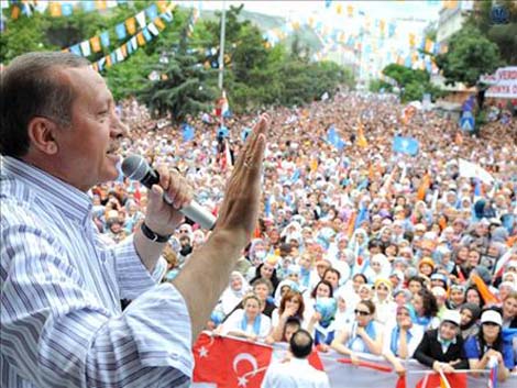 Başbakan Erdoğan Çankırıdan geçti... 6