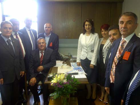 Gurbetçi STKlar Çankırılı vekilleri ziyaret ettiler 1