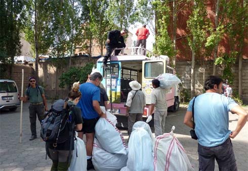 Çankırılı dağcı ve Sözcü18 Ağrı Dağının zirvesinde 6