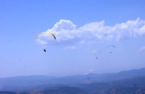 Çerkeş-Işıkdağı dünyanın pilotlarını ağırladı 11