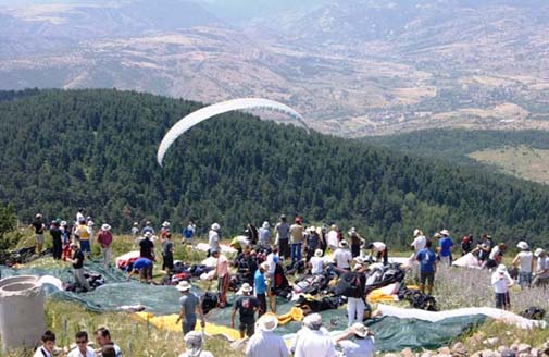 Çerkeş-Işıkdağı dünyanın pilotlarını ağırladı 5