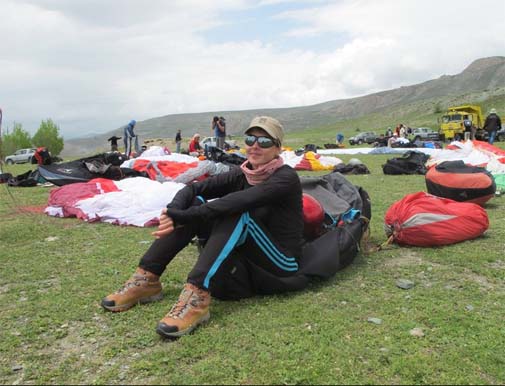 Daria, mutluluğu uçarken göklerde arıyor 10