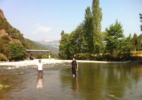 Kavak Köyü ile Dıvrana arasındaki o tarihi tahta köprü... 10