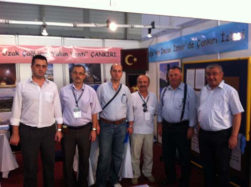 İzmir Enternasyonal Fuarında Çankırı standı 13
