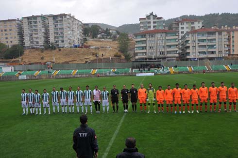 Ligin dibine demir attık 11