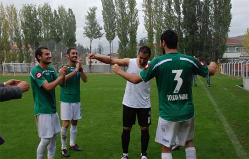 Ligin dibine demir attık 7