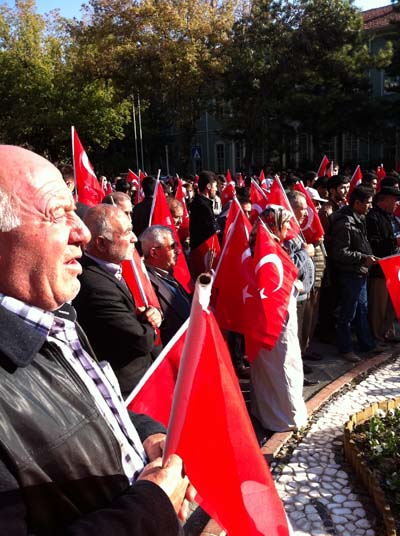 Çankırıda hain saldırıyı telin mitingi 12