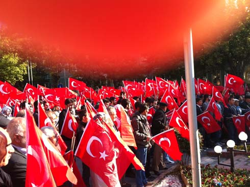 Çankırıda hain saldırıyı telin mitingi 13