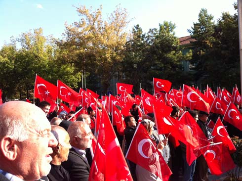 Çankırıda hain saldırıyı telin mitingi 14