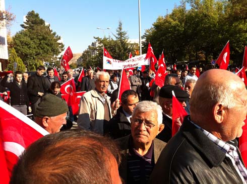 Çankırıda hain saldırıyı telin mitingi 16