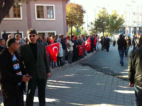 Çankırıda hain saldırıyı telin mitingi 17