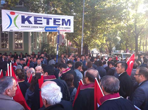 Çankırıda hain saldırıyı telin mitingi 19