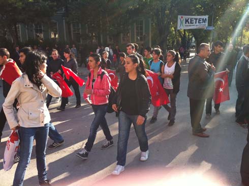 Çankırıda hain saldırıyı telin mitingi 2