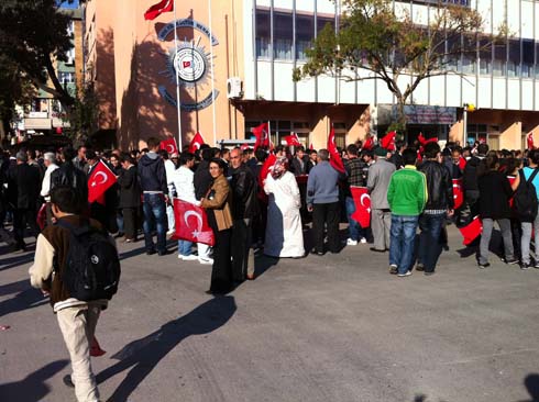 Çankırıda hain saldırıyı telin mitingi 3