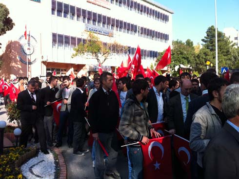 Çankırıda hain saldırıyı telin mitingi 6