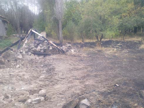 Çamada çıkan yangın korkuttu 1