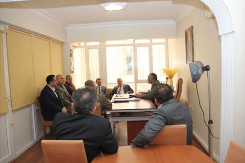 Vali Özcanın UNTAŞ ve Berrak Makarna ziyaretleri 15