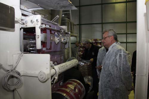 Vali Özcanın UNTAŞ ve Berrak Makarna ziyaretleri 8