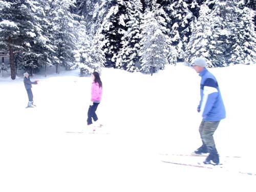 Çankırılı 500 öğrenci kayak ile tanışıyor 10