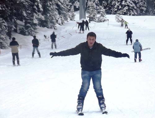 Çankırılı 500 öğrenci kayak ile tanışıyor 6