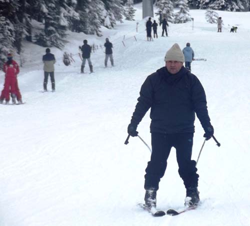 Çankırılı 500 öğrenci kayak ile tanışıyor 7