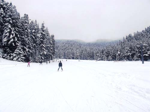 Çankırılı 500 öğrenci kayak ile tanışıyor 8