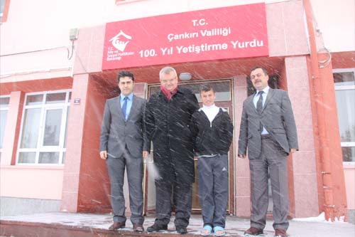 Çankırı Merkezde kar kalınlığı 30 santim 18