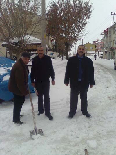 Kara kış Korgunda da etkisini gösterdi 17