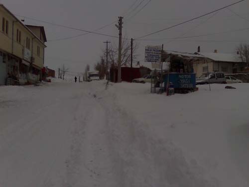 Kara kış Korgunda da etkisini gösterdi 5