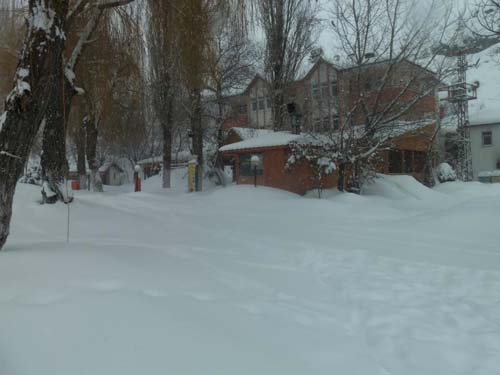 Çankırı - Ankara karayolundan kış görüntüleri 4