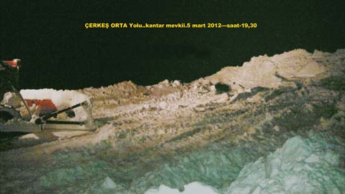 Orta-Çerkeş karayolu 6 gündür trafiğe kapalı 1