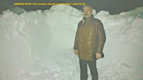 Orta-Çerkeş karayolu 6 gündür trafiğe kapalı 10