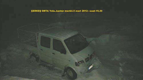 Orta-Çerkeş karayolu 6 gündür trafiğe kapalı 13