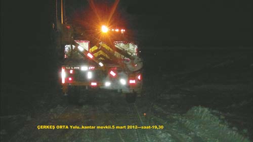 Orta-Çerkeş karayolu 6 gündür trafiğe kapalı 7