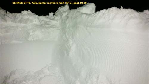 Orta-Çerkeş karayolu 6 gündür trafiğe kapalı 9