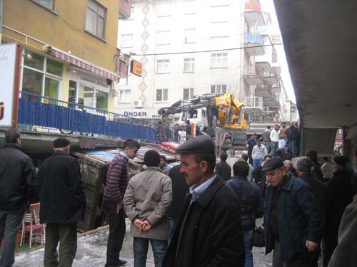 Şans eseri can kaybı yok 10