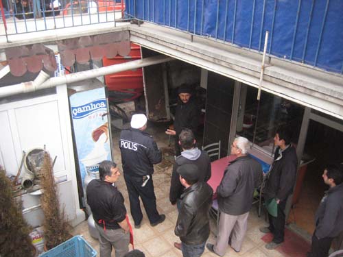 Şans eseri can kaybı yok 6