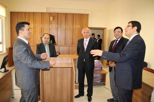 Milletvekili Şahin Adalet Sarayını ziyaret etti 1