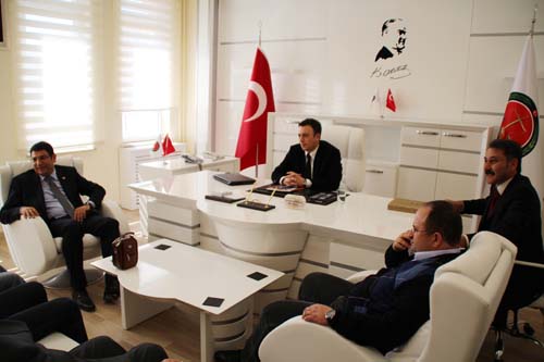 Milletvekili Şahin Adalet Sarayını ziyaret etti 6