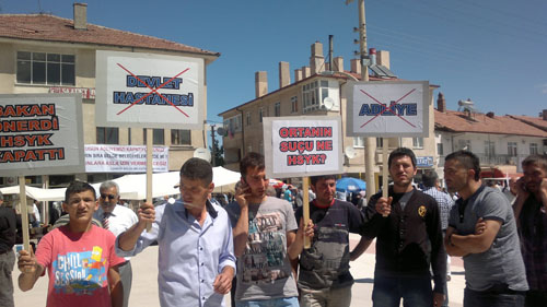 Cumhuriyet tarihinde Ortada ilk miting 2