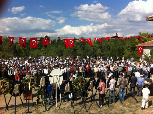 Çankırı şehidini uğurladı 16