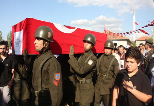 Çankırı şehidini uğurladı 24