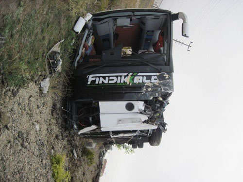 Çankırı-Çerkeşte katliam gibi kaza! 6